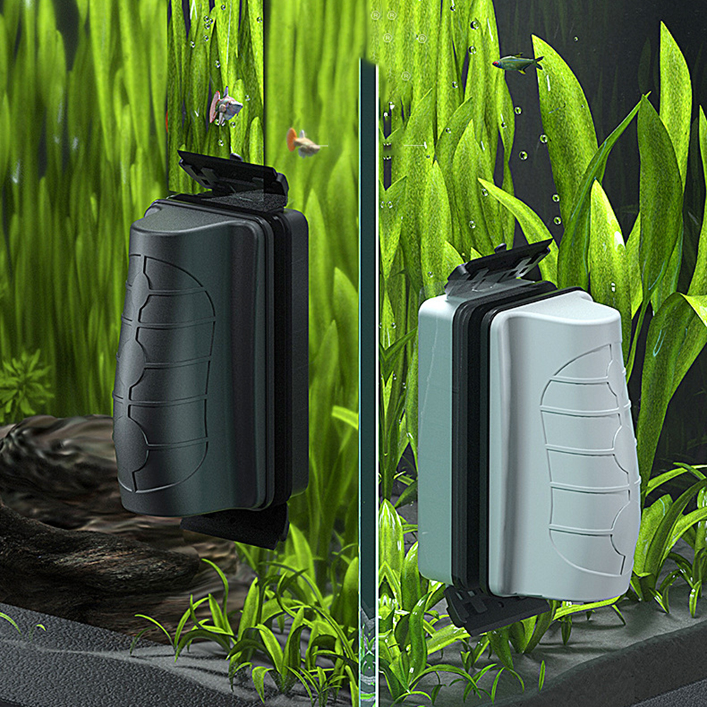 Cleaner Fish Aquarium - 1PC Fish Tank Magnetic Brush Carbon