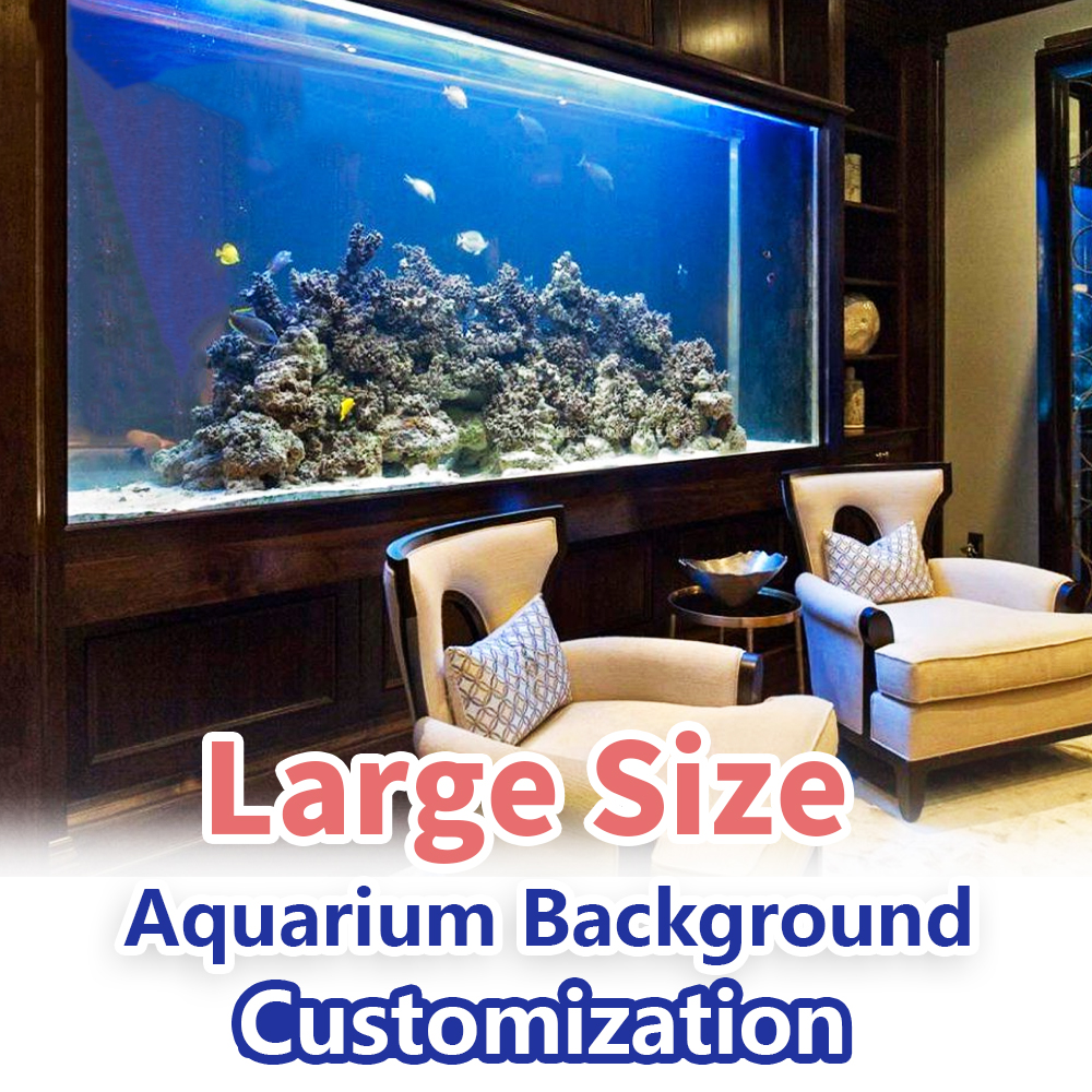 Aquarium Fish Poster - Large Size Aquarium Background Custom, 100cm