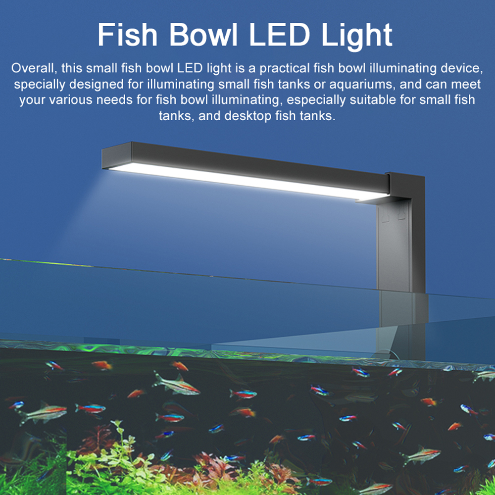 ABS Small Fish Bowl LED Light  - Aquarium Fish Jar recensione e prezzo