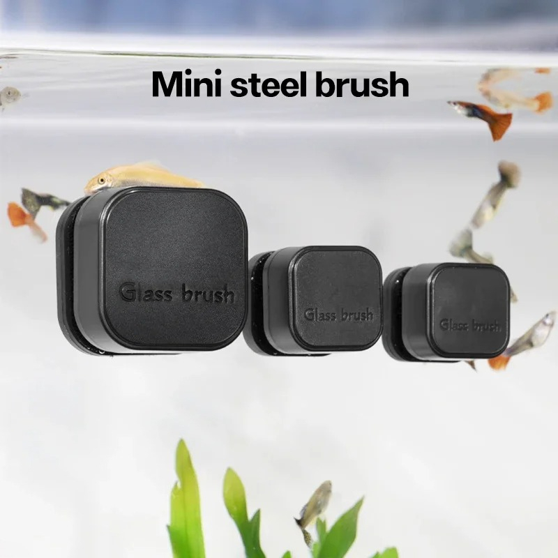Mini Square Magnetic Brush Aqu - Cleaner Fish Aquarium recensione e prezzo