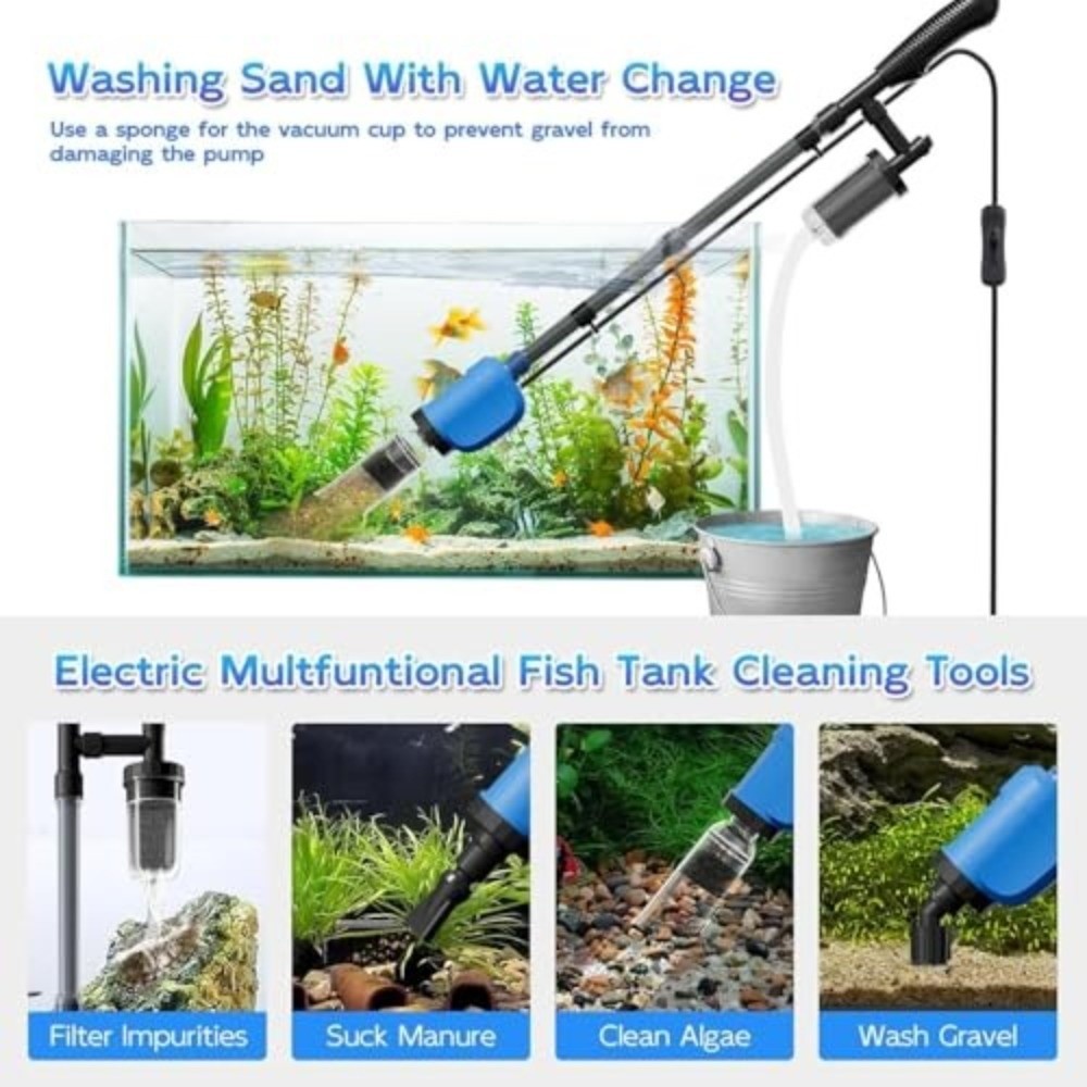 High Power Aquarium Gravel Cle - Gravel Vacuum Cleaner recensione e prezzo