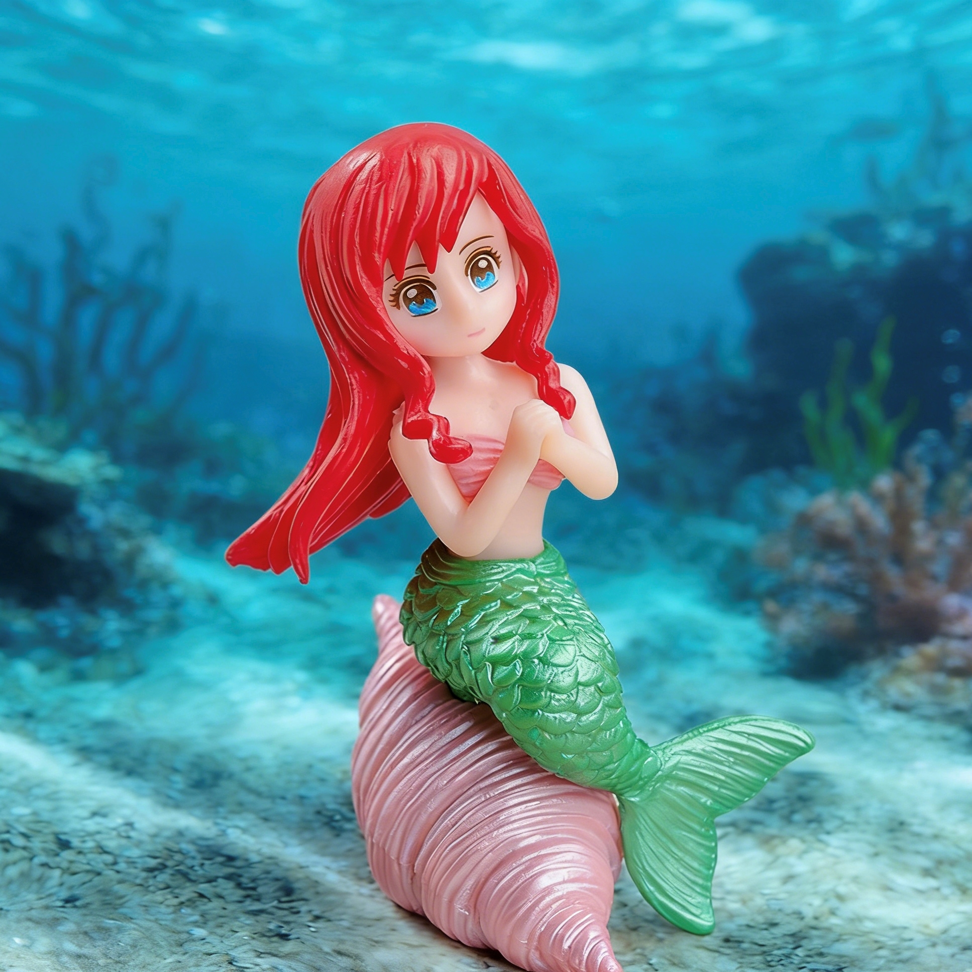 Mermaid Sculpture Mini Figurin - Aquarium Mini Fish recensione e prezzo