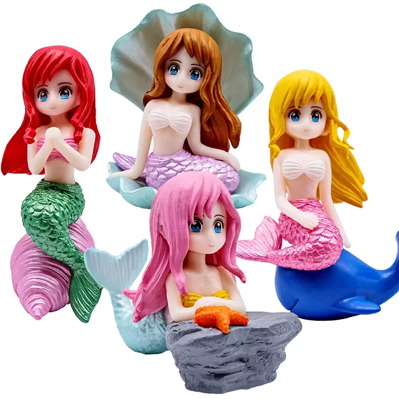 Mermaid Sculpture Mini Figurin - Aquarium Mini Fish recensione e prezzo