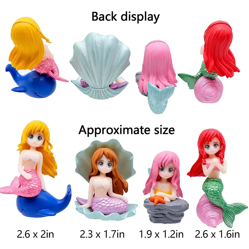 Mermaid Sculpture Mini Figurin - Aquarium Mini Fish recensione e prezzo