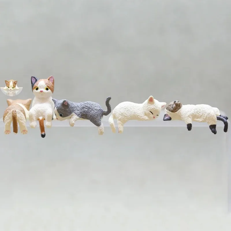 Cute Cartoon Cat Decor PVC Hom - Aquarium Mini Fish recensione e prezzo