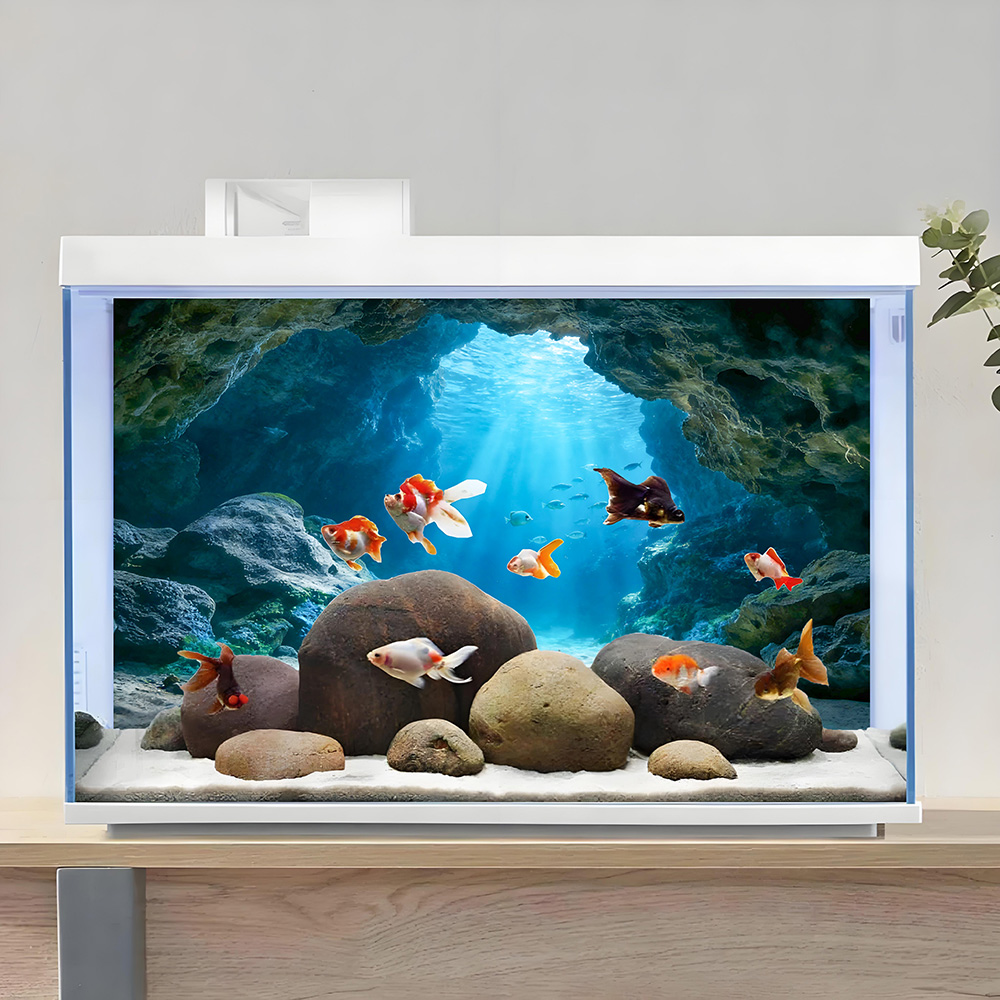 Deep Sea Blue Hole, Fish Tank  - Aquarium Fish Poster recensione e prezzo