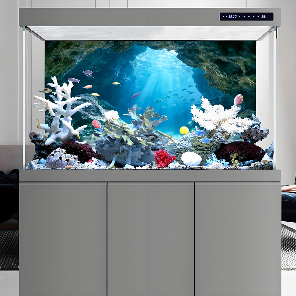 Deep Sea Blue Hole, Fish Tank  - Aquarium Fish Poster recensione e prezzo