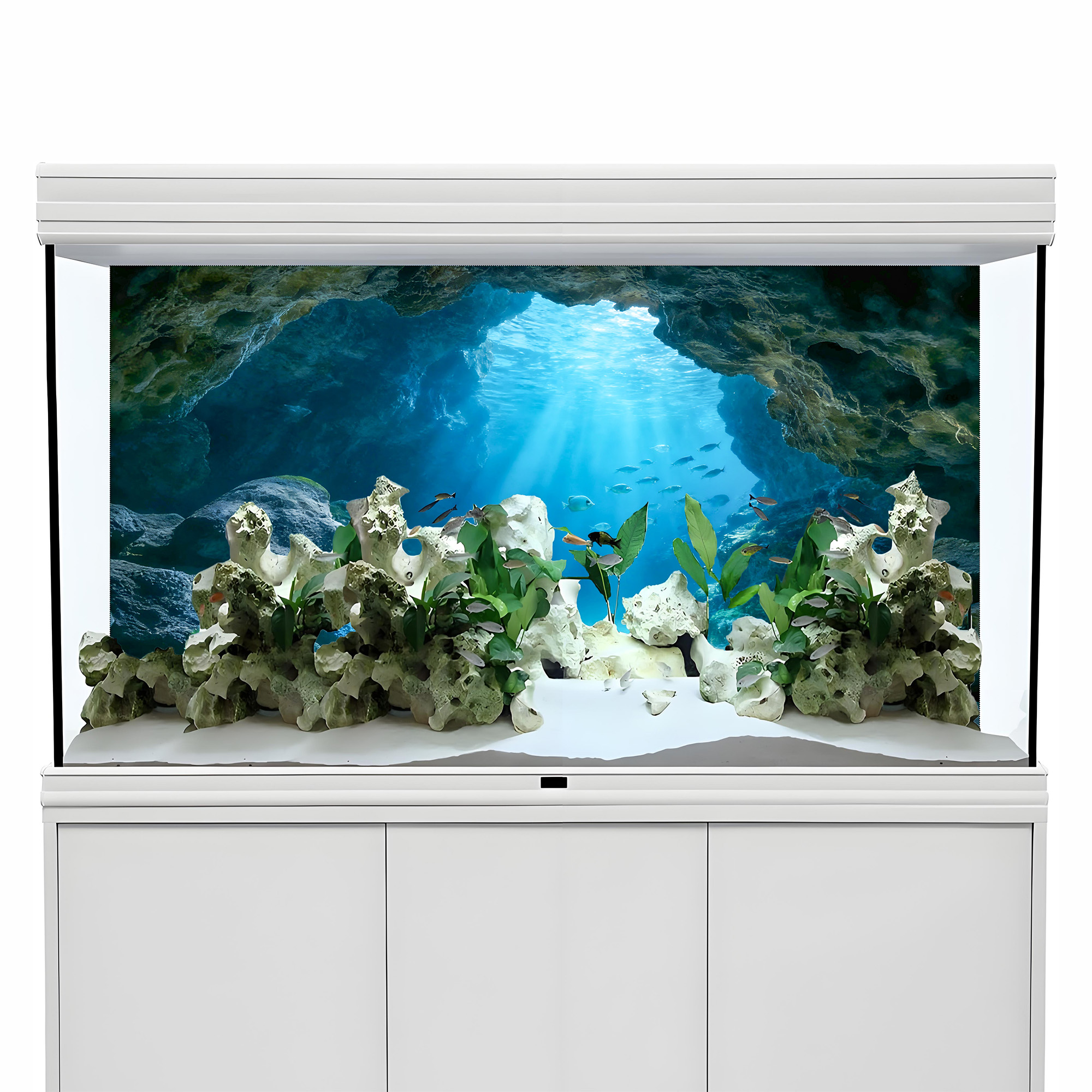 Deep Sea Blue Hole, Fish Tank  - Aquarium Fish Poster recensione e prezzo
