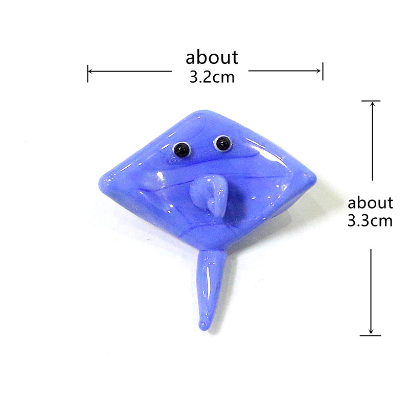 2pcs Mini Glass Manta Ray Pend - Aquarium Fish Japan recensione e prezzo