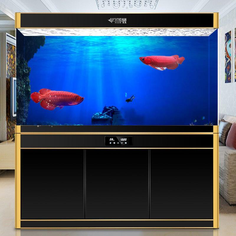 1Pcs Fish Tank Background Deco - Aquarium Fish Poster recensione e prezzo