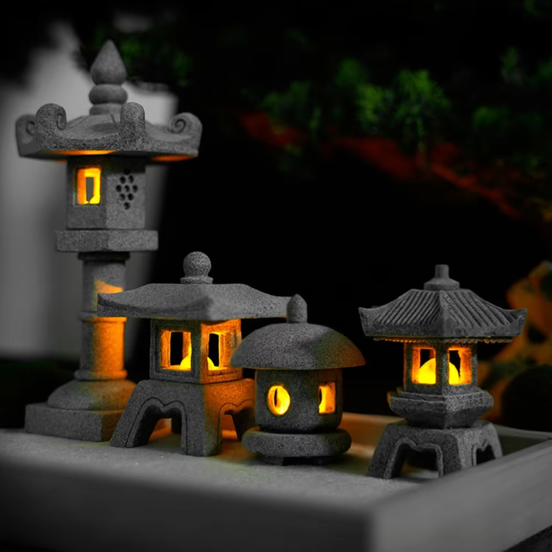 Mini Pagoda Lantern Light Gard - Aquarium Mini Fish recensione e prezzo