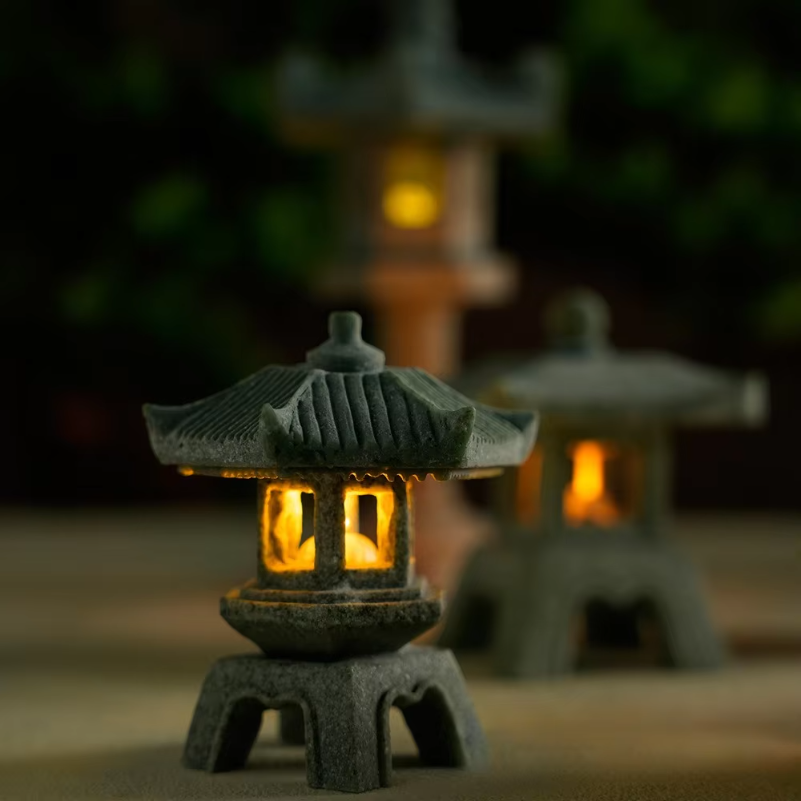 Mini Pagoda Lantern Light Gard - Aquarium Mini Fish recensione e prezzo