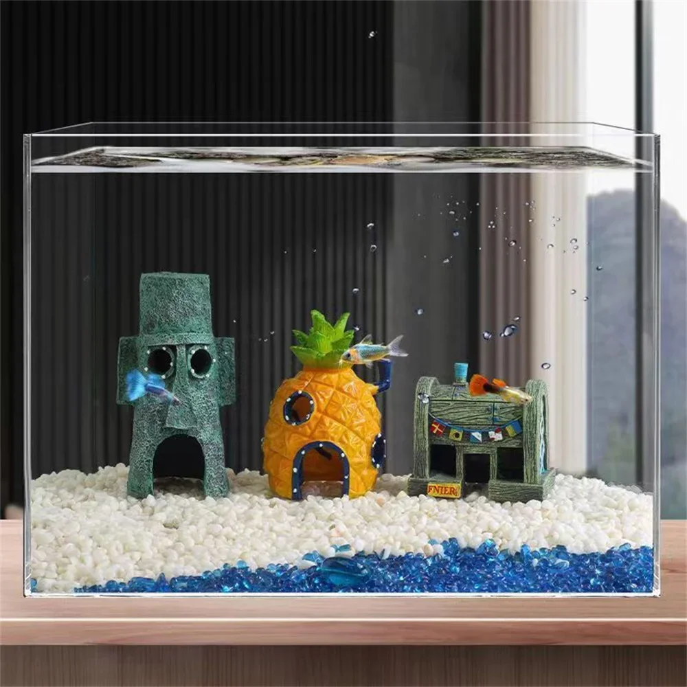 3pcs Cartoon Fish Tank Decorat - Aquarium Fish Japan recensione e prezzo