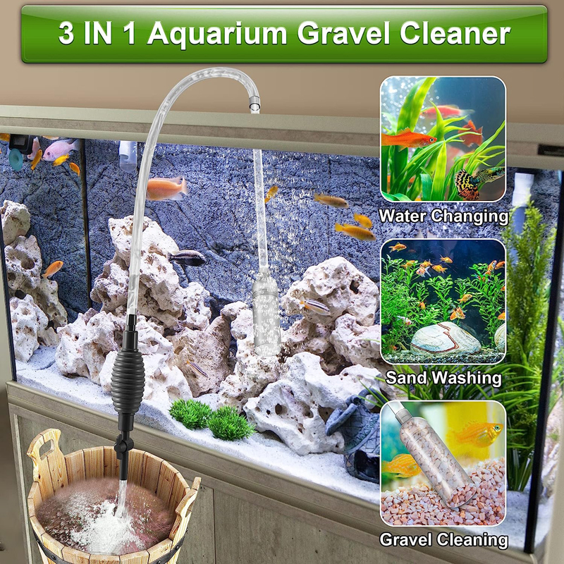 Fish Tank Water Changer Aquari - Gravel Vacuum Cleaner recensione e prezzo