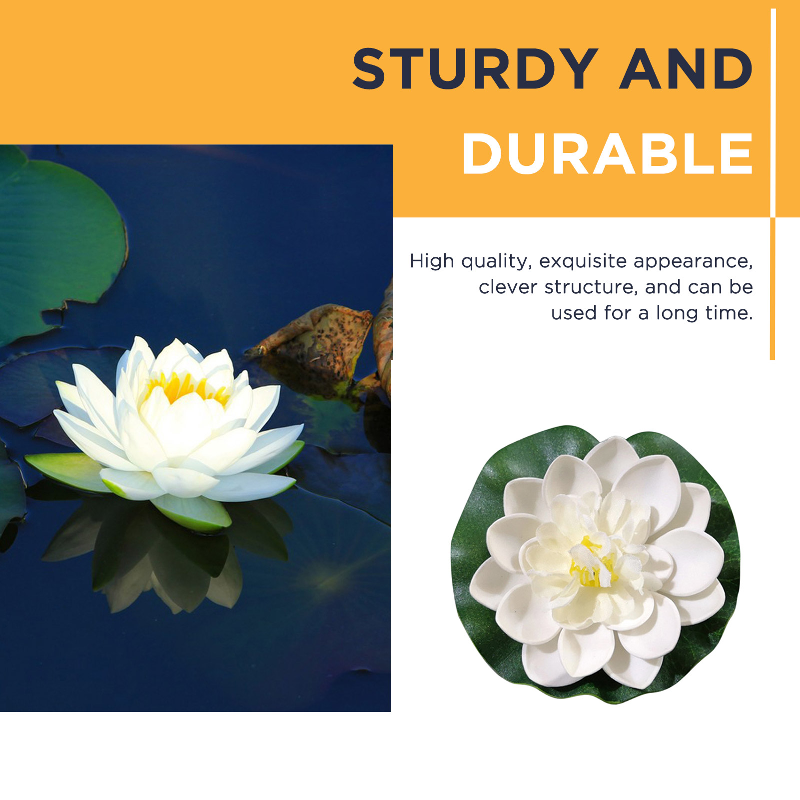 5pcs/set 10cm Artificial Lotus - Aquarium Fish Jar recensione e prezzo