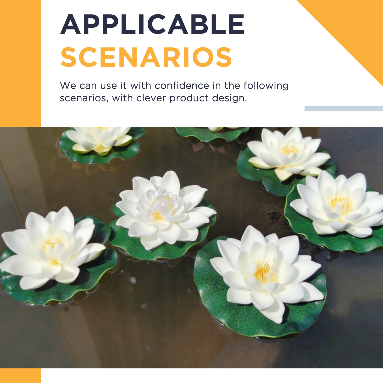 5pcs/set 10cm Artificial Lotus - Aquarium Fish Jar recensione e prezzo
