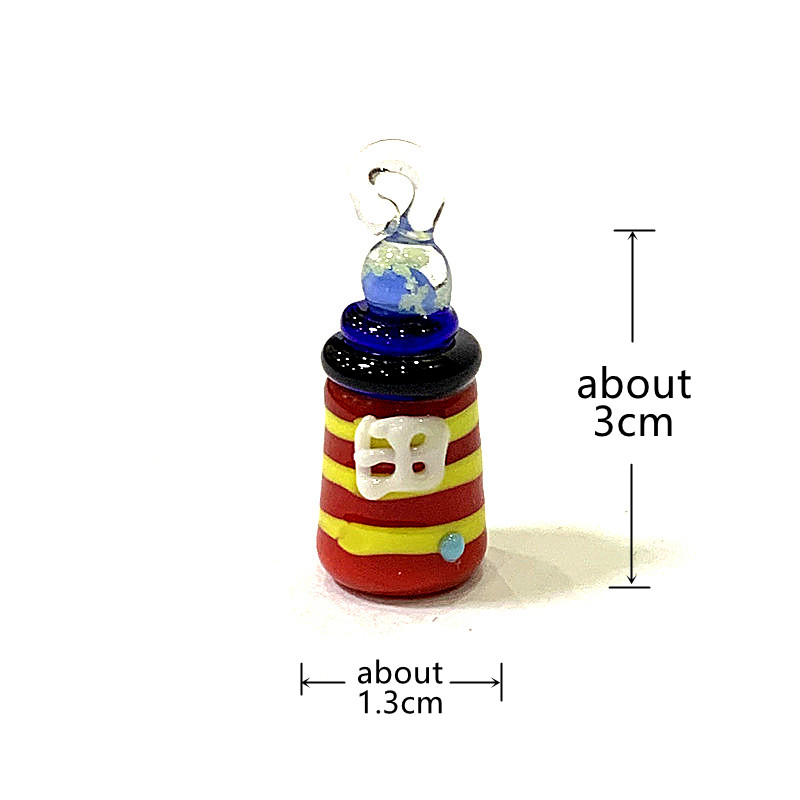 Mini Cute Lighthouse Charm Nau - Aquarium Mini Fish recensione e prezzo