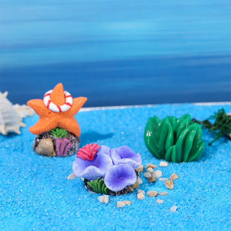 Colorful Resin Aquarium Mini A - Aquarium Mini Fish recensione e prezzo