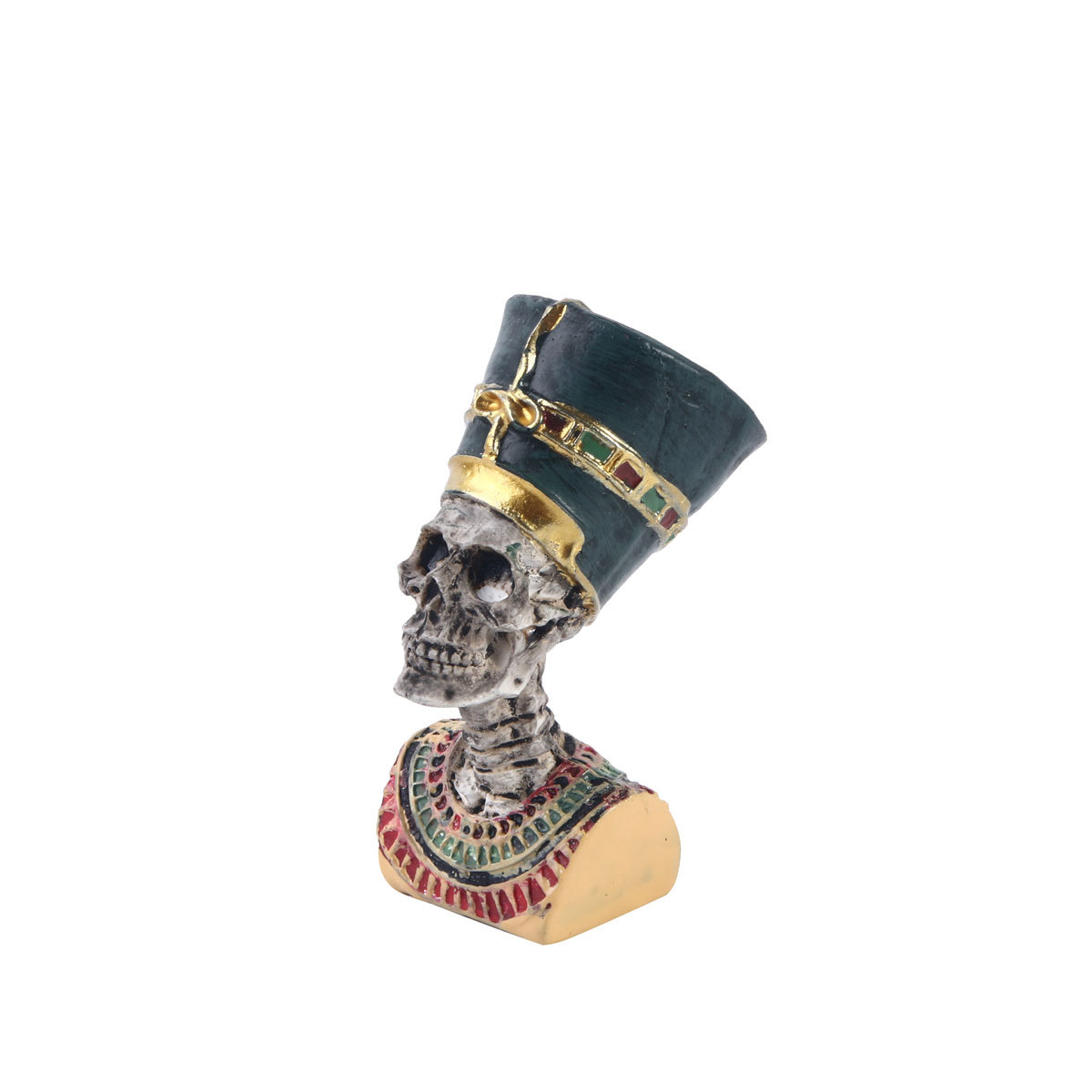 Cleopatra Skull Resin Figurine - Aquarium Fish Jar recensione e prezzo
