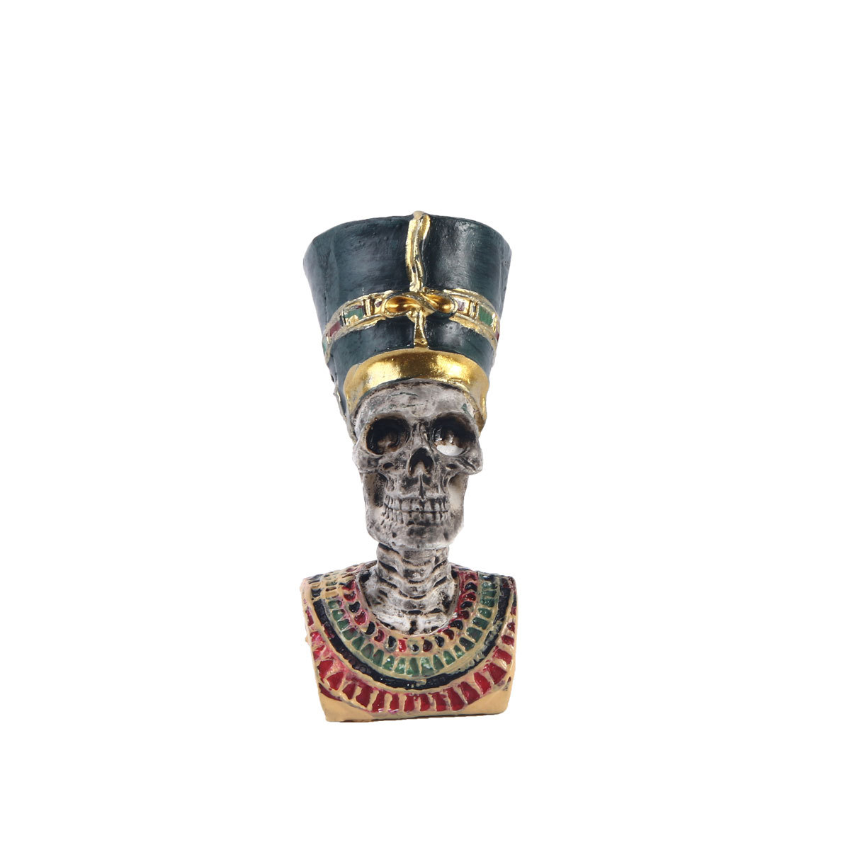 Cleopatra Skull Resin Figurine - Aquarium Fish Jar recensione e prezzo