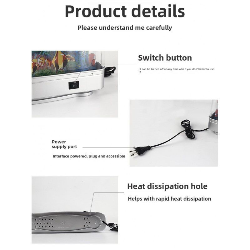 Mini LED Fish Lamp - Night Lig - Aquarium Mini Fish recensione e prezzo