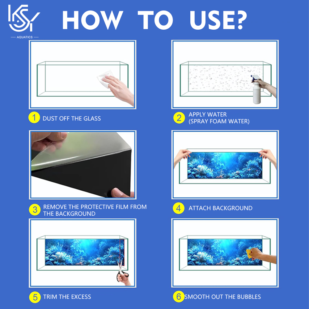 Thick Self-Adhesive Aquarium B - Aquarium Fish Poster recensione e prezzo