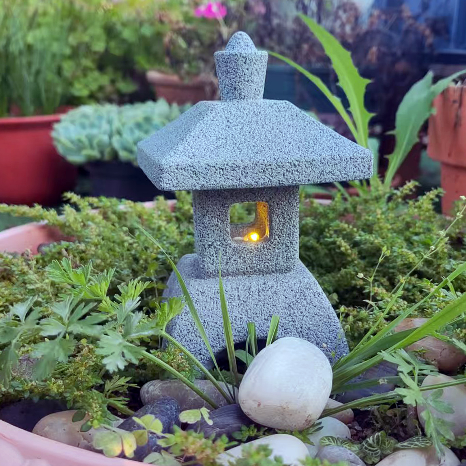 Japanese Lantern Pagoda Statue - Aquarium Fish Japan recensione e prezzo