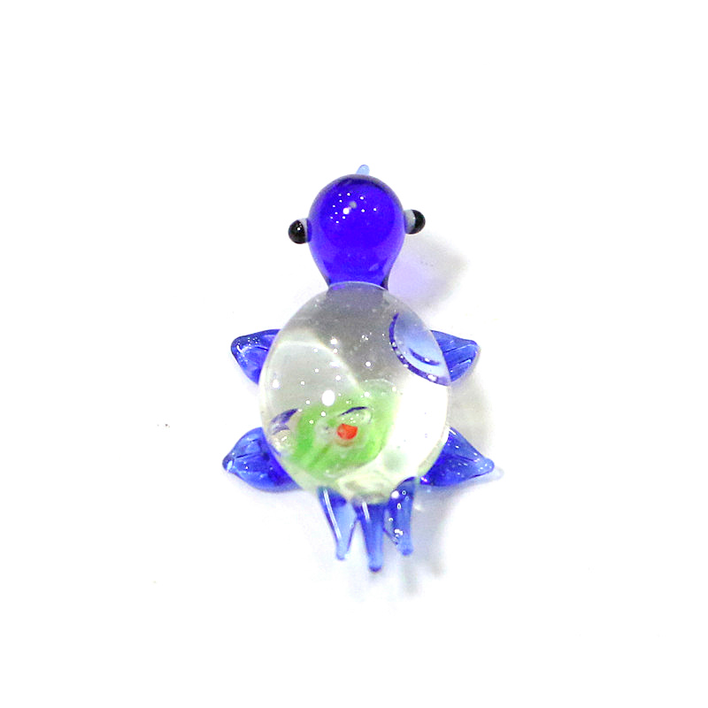 1pc Mini Glass Turtle Figurine - Aquarium Fish Japan recensione e prezzo
