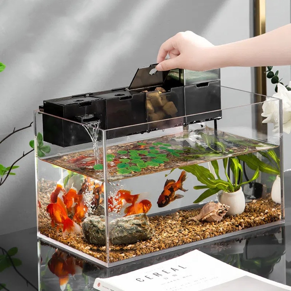 Three-in-one External Aquarium - Aquarium Fish Jar recensione e prezzo