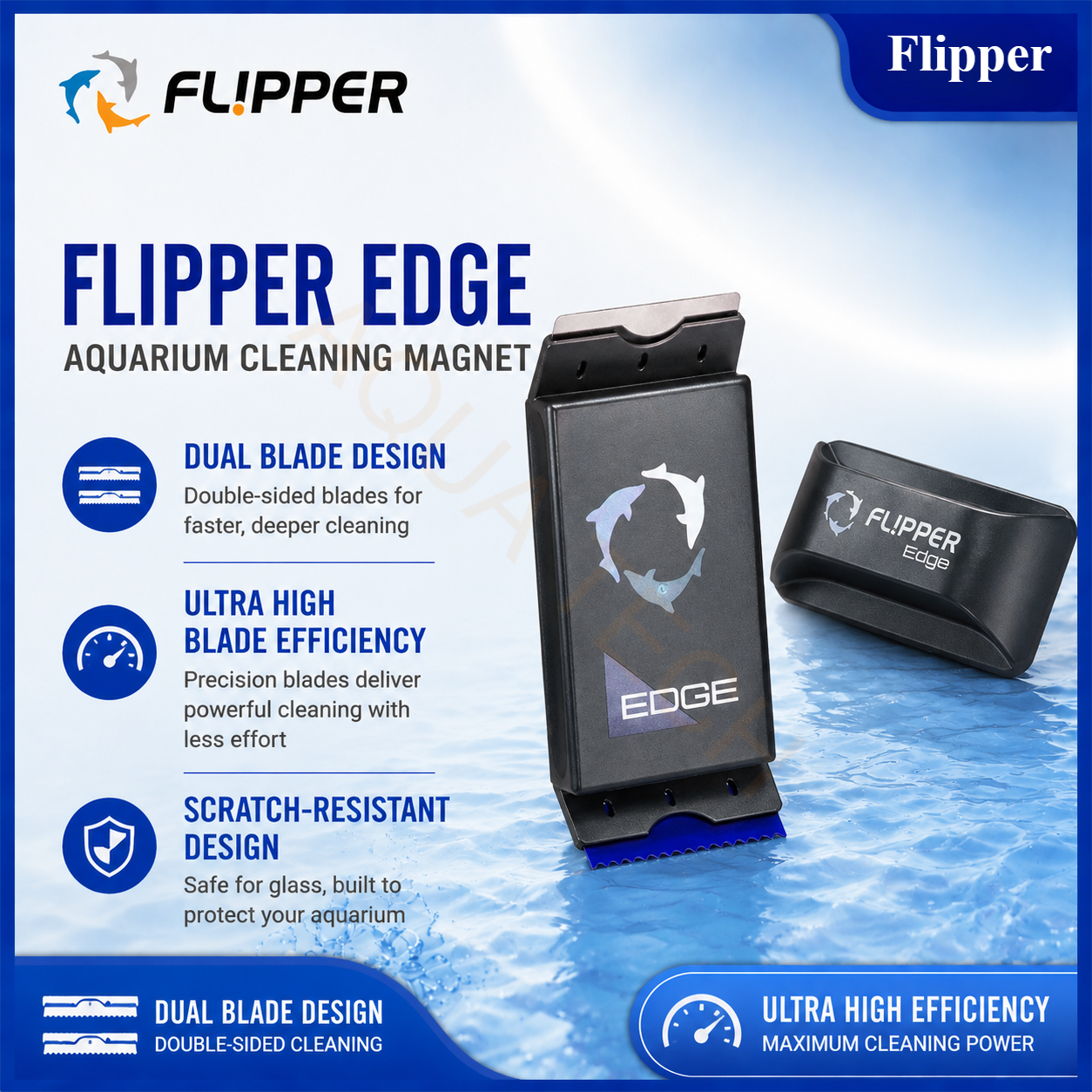 Flipper Edge Standard Max 2 in - Gravel Vacuum Cleaner recensione e prezzo
