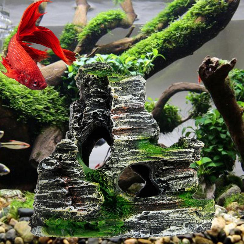 Aquarium Sandstone Decoration  - Aquarium Fish Poster recensione e prezzo