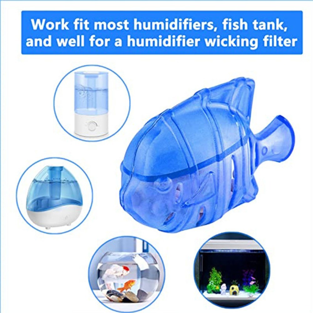 10pcs Blue Humidifier Tank Cle - Cleaner Fish Aquarium recensione e prezzo