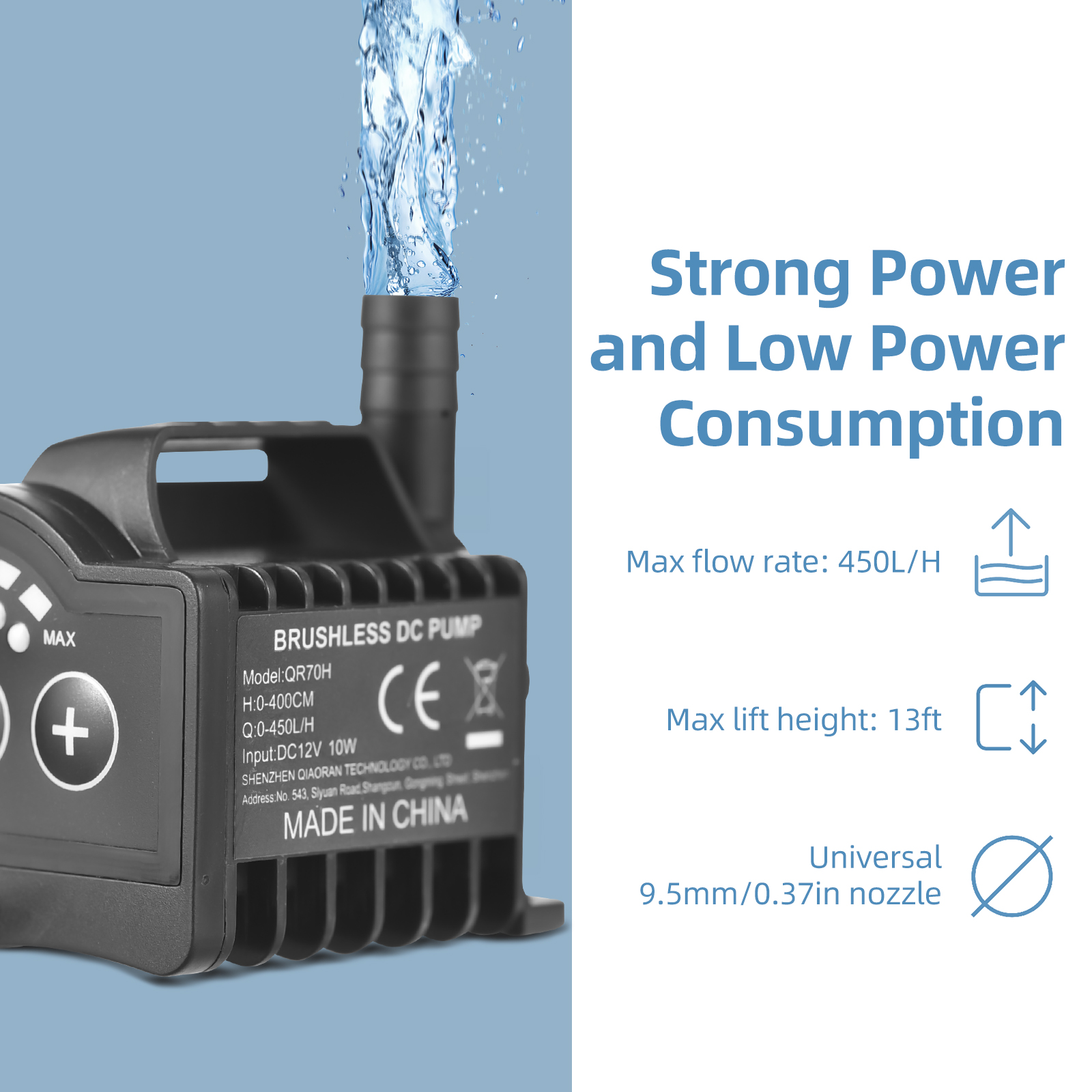 Submersible 12V Water Pump 8 L - Aquarium Mini Fish recensione e prezzo