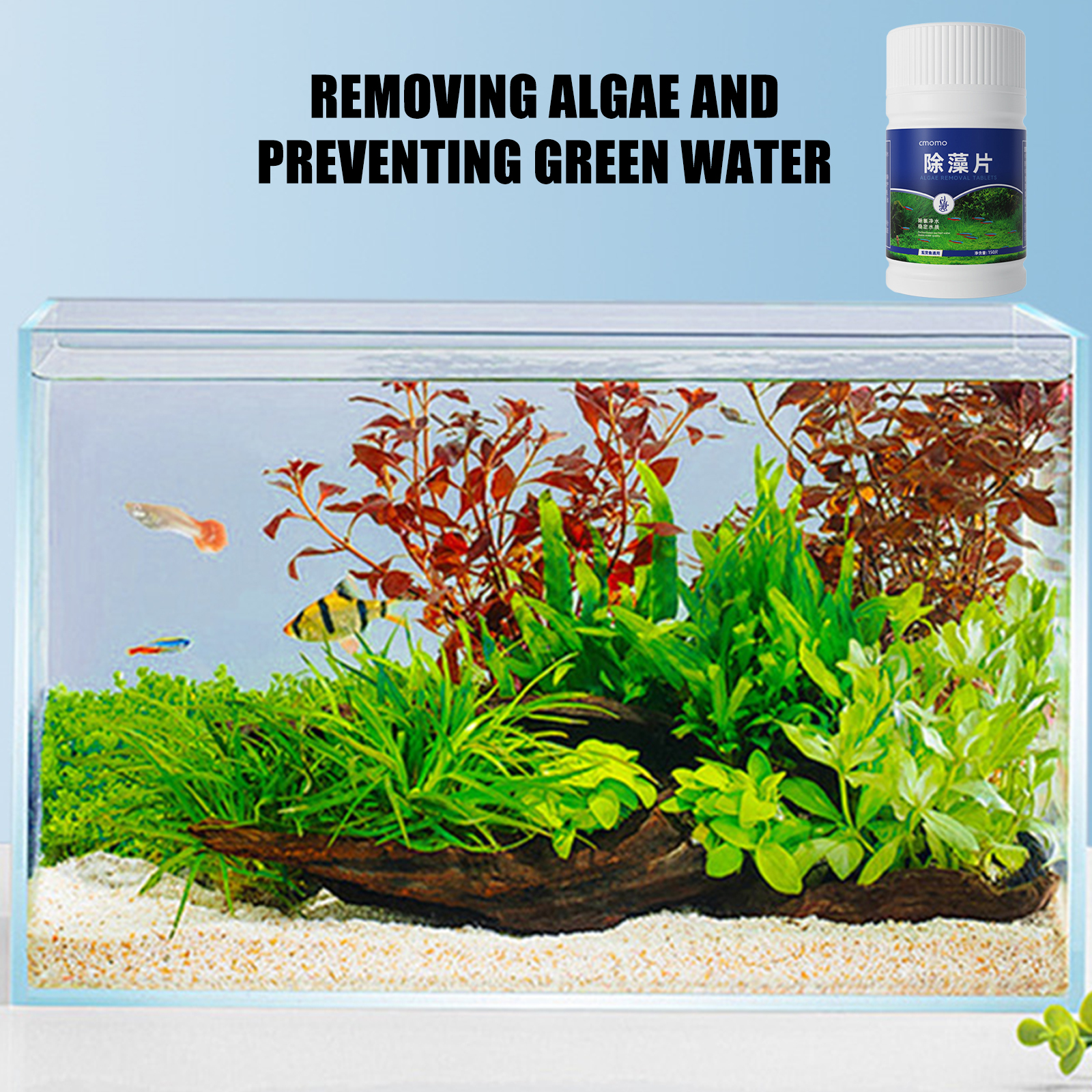 150 Tables Aquarium Algae Clea - Cleaner Fish Aquarium recensione e prezzo