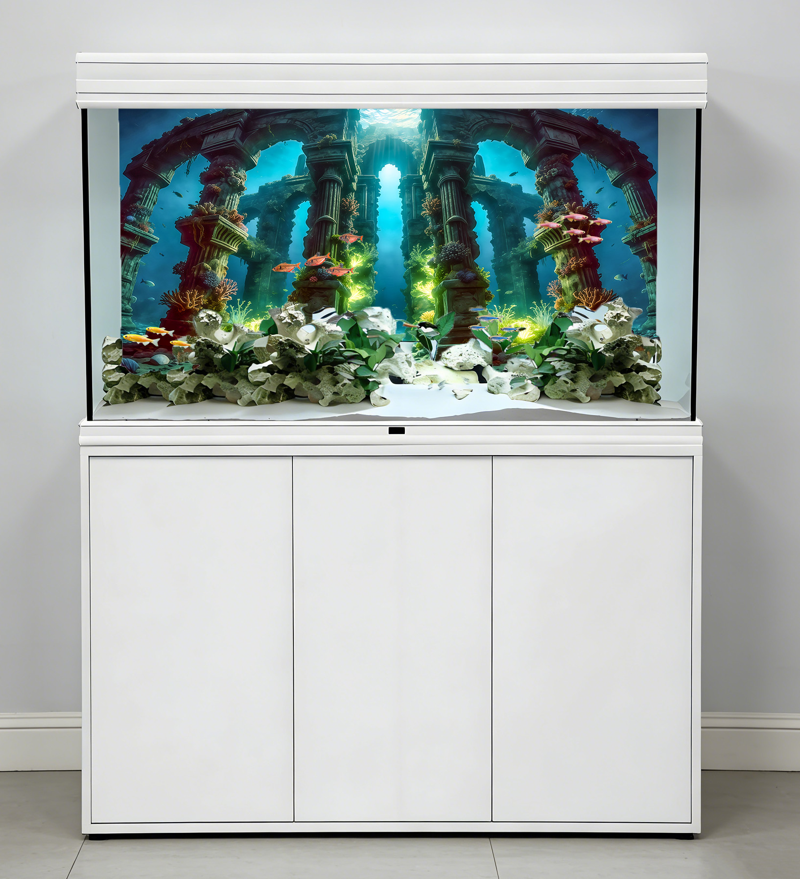 Deep-sea relics，Fish tank back - Aquarium Fish Poster recensione e prezzo