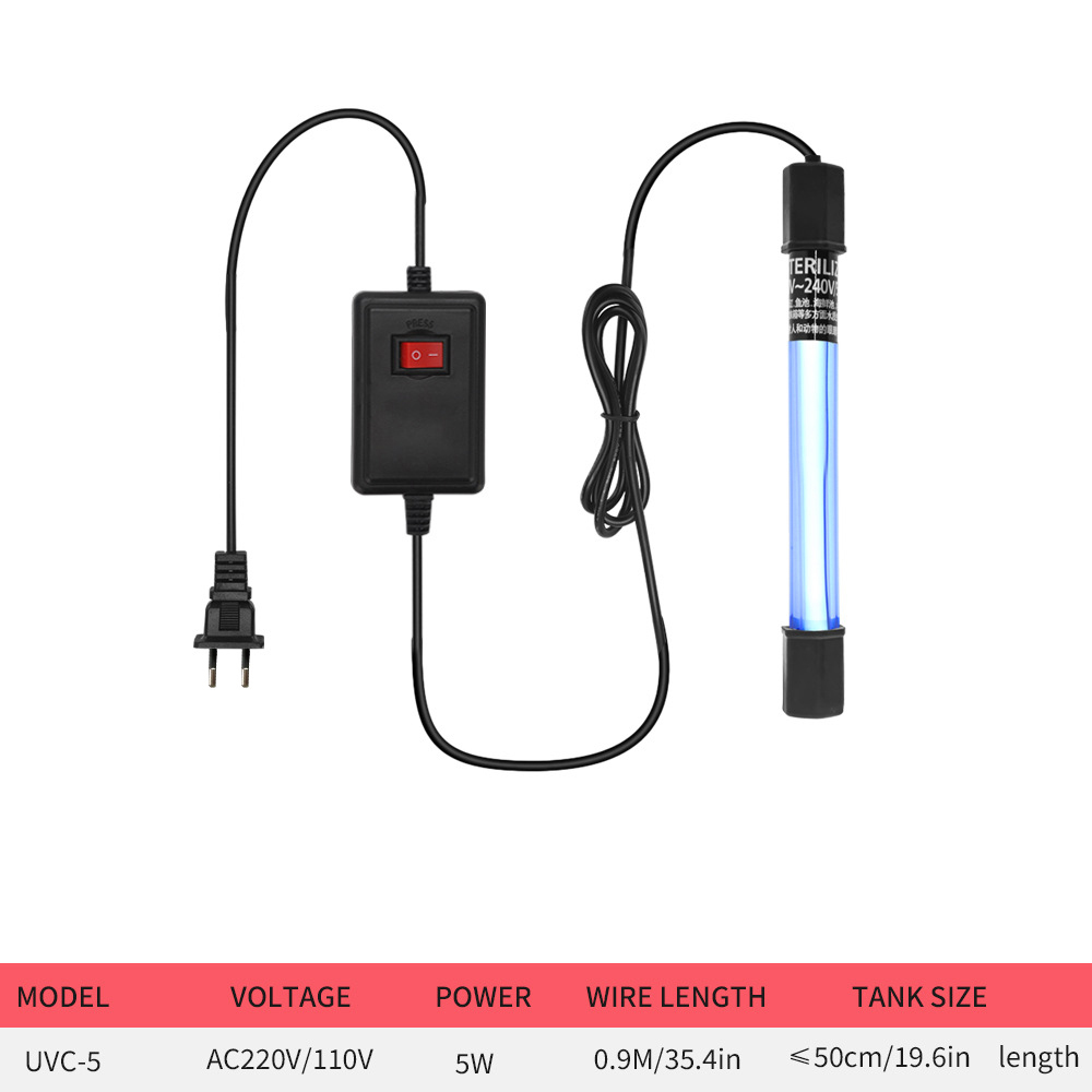 5W/11W Aquarium Clean Light UV - Gravel Vacuum Cleaner recensione e prezzo