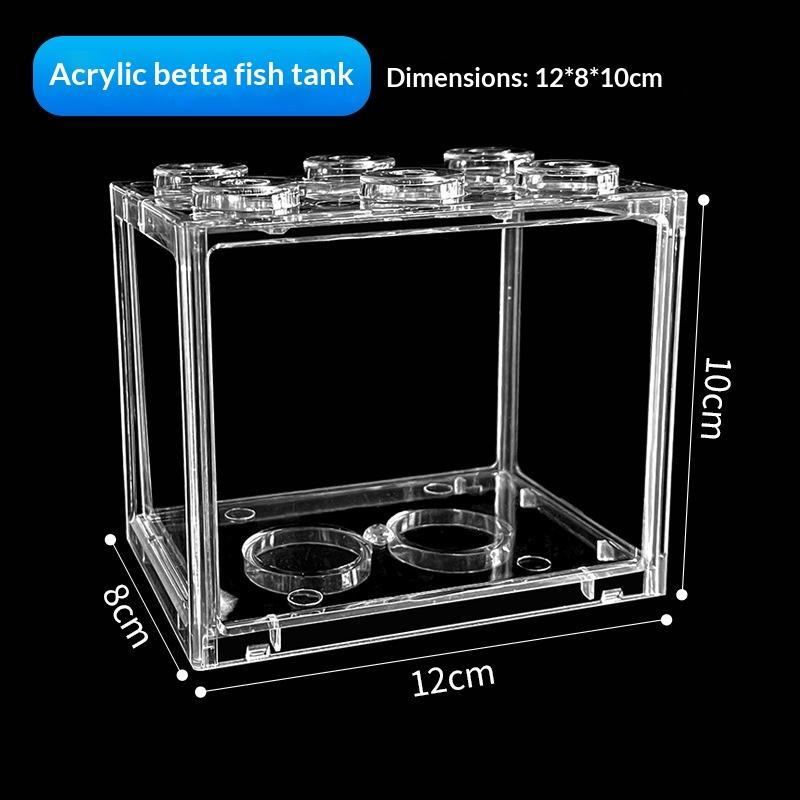 Mini Size Acrylic Fish Tank St - Aquarium Fish Jar recensione e prezzo