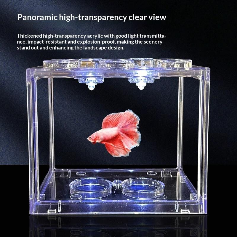 Mini Size Acrylic Fish Tank St - Aquarium Fish Jar recensione e prezzo