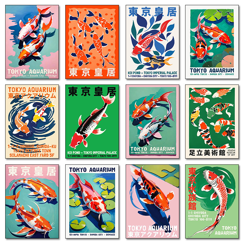 Japan Aesthetic Fish Poster To - Aquarium Fish Japan recensione e prezzo