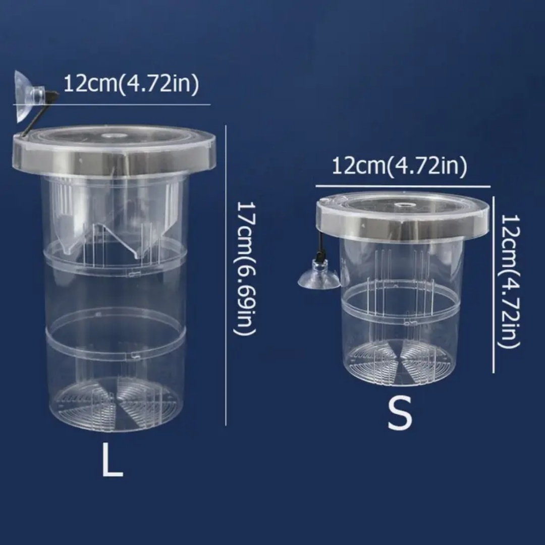 Acrylic Floating Fish Breeding - Aquarium Fish Jar recensione e prezzo