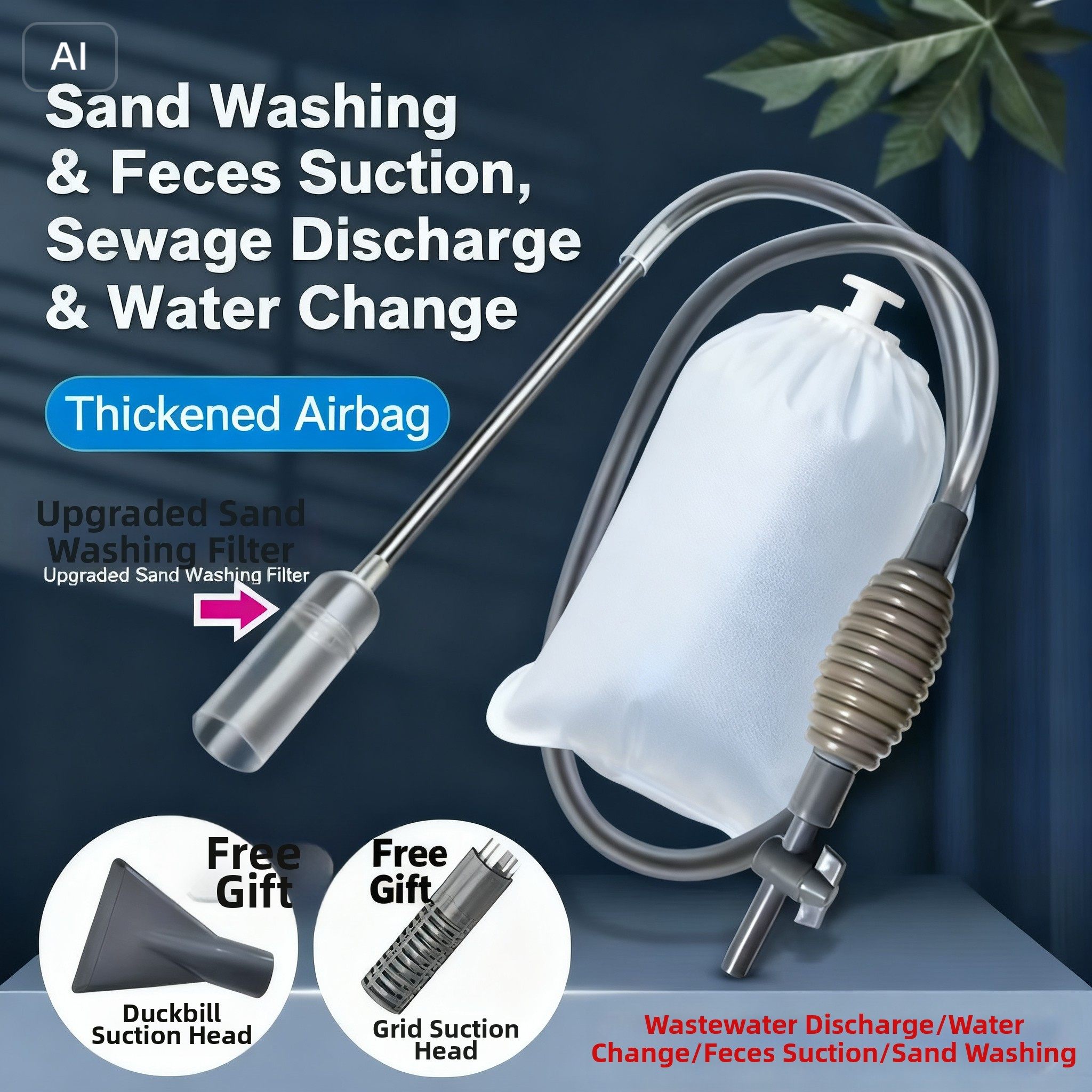 Aquarium Water Changer Siphon  - Gravel Vacuum Cleaner recensione e prezzo