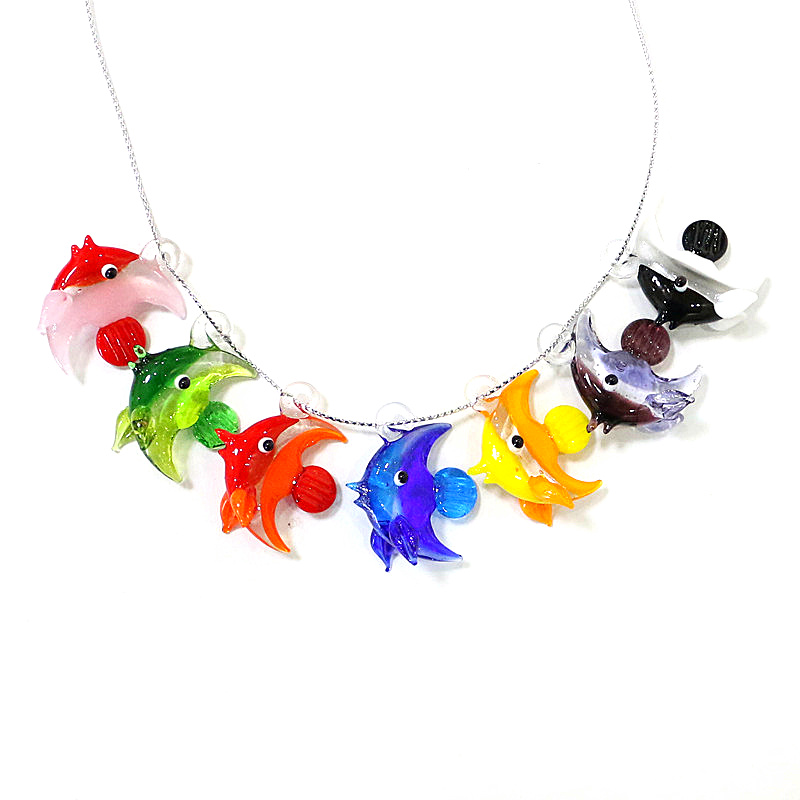 2pcs Mini Fish Glass Pendant C - Aquarium Mini Fish recensione e prezzo
