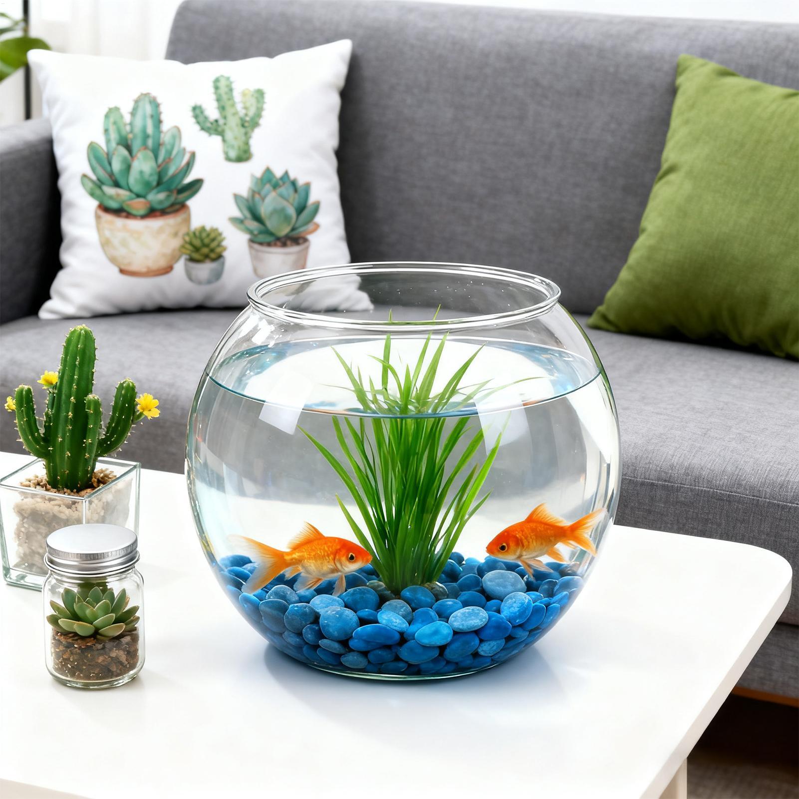 Bubble Bowl Space-Saving Aquar - Aquarium Fish Jar recensione e prezzo