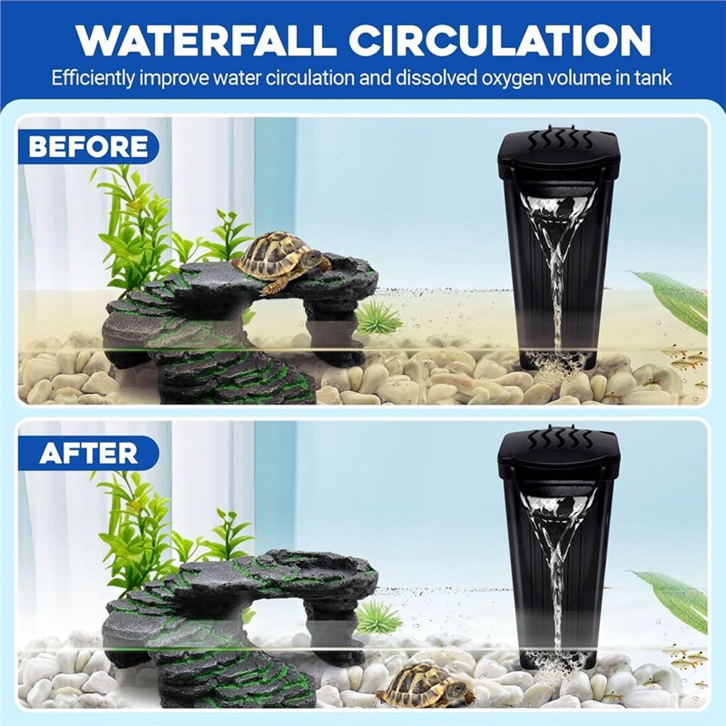 Low Water Level Turtle Tank Fi - Cleaner Fish Aquarium recensione e prezzo