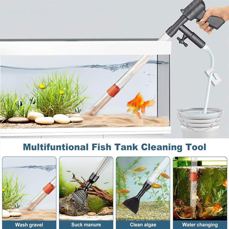 1PC Aquarium Water Change Pump - Gravel Vacuum Cleaner recensione e prezzo