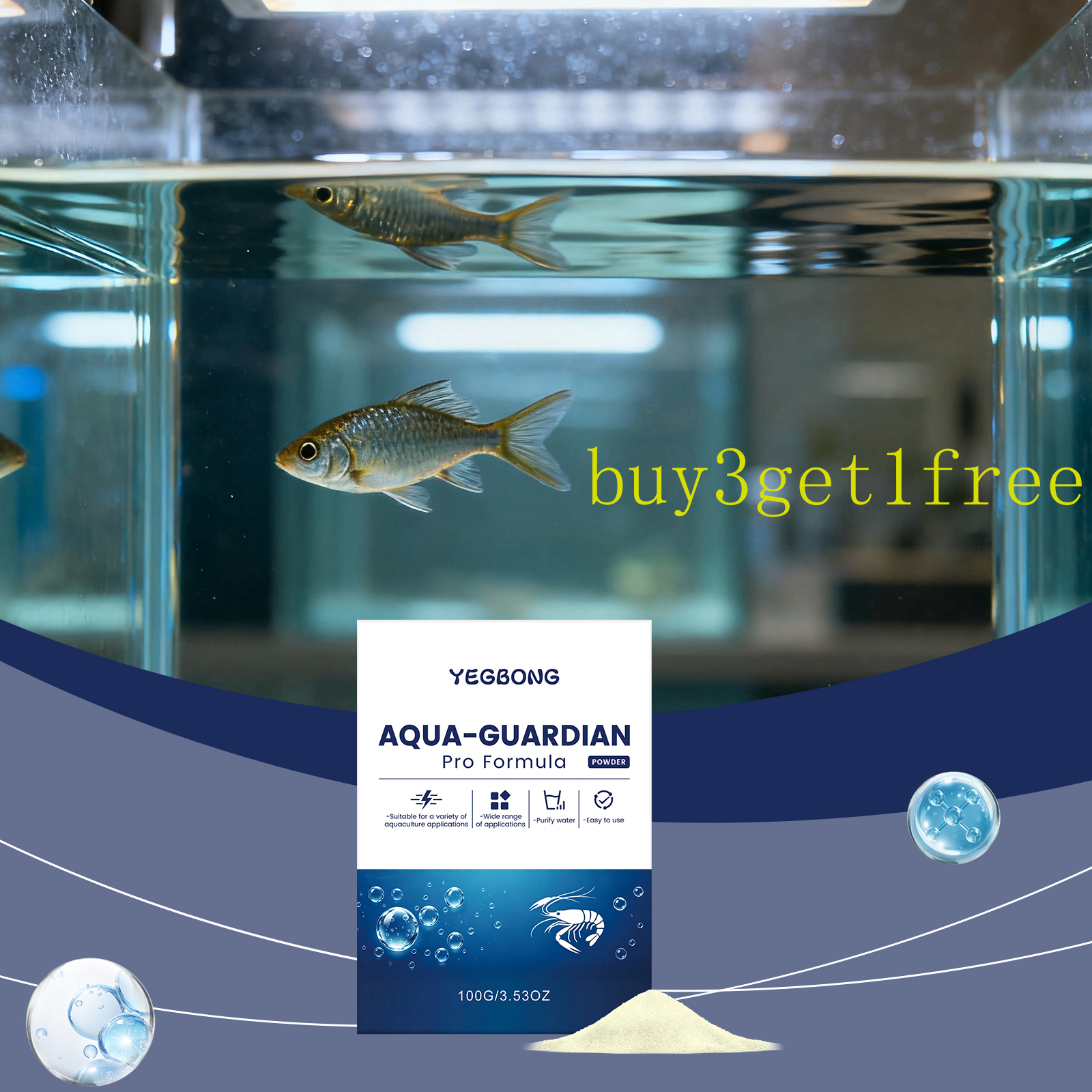 Aquarium Guardian Purifies Wat - Cleaner Fish Aquarium recensione e prezzo
